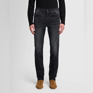 7 For All Mankind Mens Slimmy Slim Straight Leg Jean Size 31 in Knick Wind